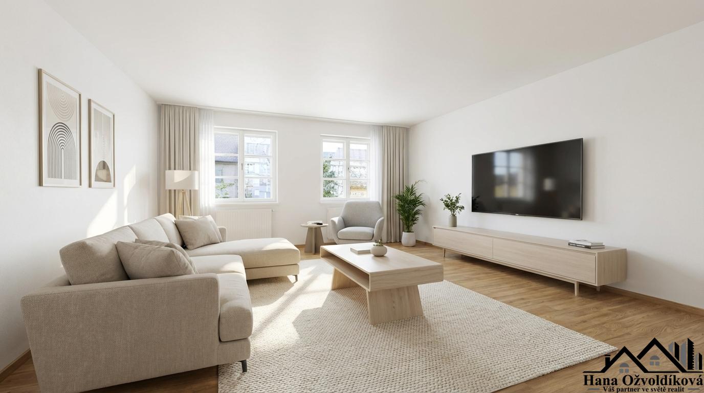 Prodej bytu v OV, 3+1 v Jevíčku s garáží